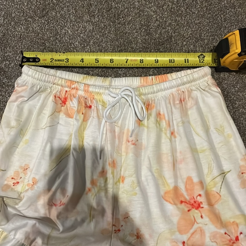 Floral Ruffle Pajama Set - Picture 4 of 4